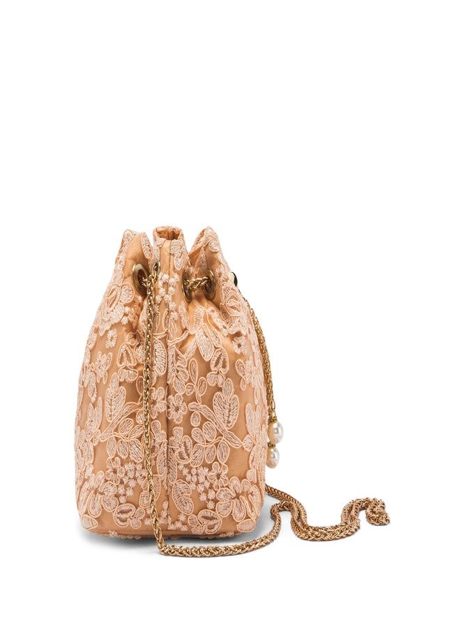 Lino Perros Texas Clara Peach Clutch - Image 3